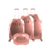 Zestaw walizek Elle Diamond różowa (S/M/L)